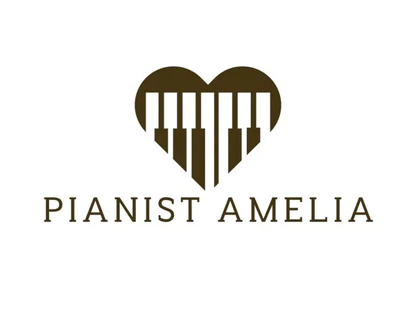 Pianist Amelia logo